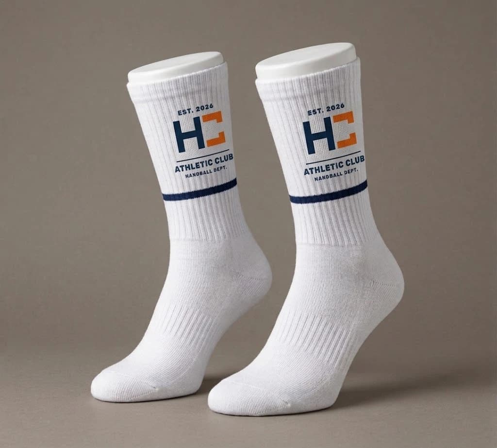 Club Crew Socks — White