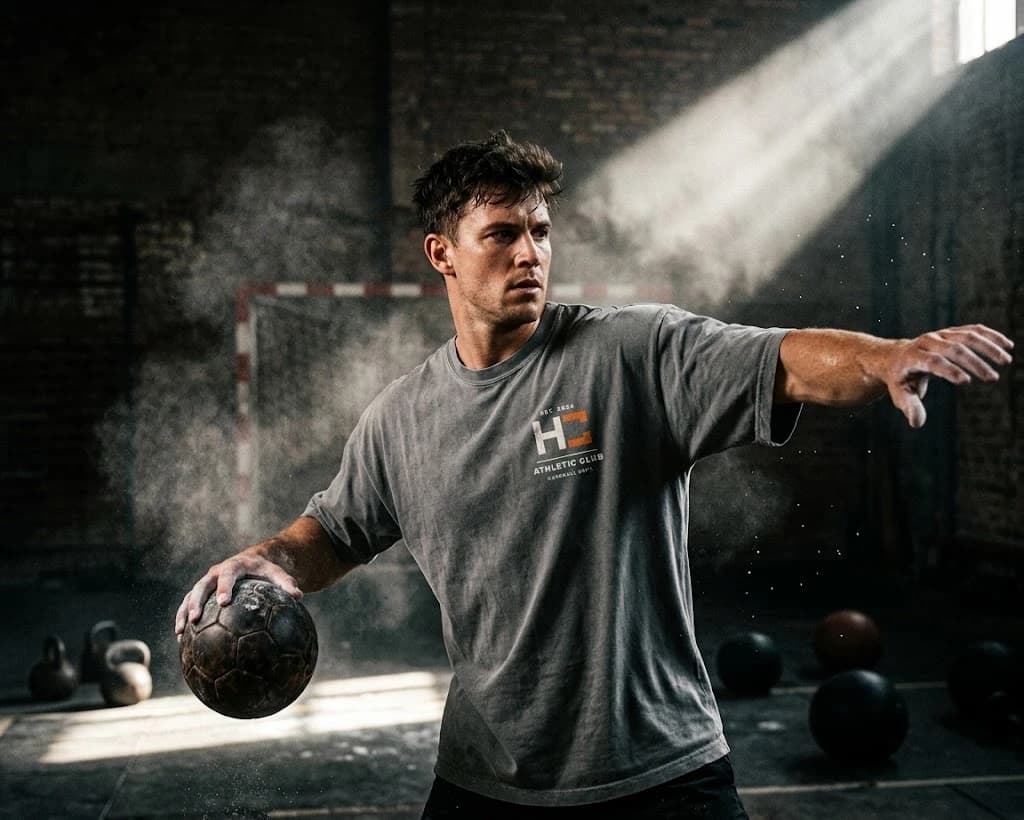 Club Crest Tee — Washed Grey